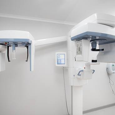 CBCT machine in dental office